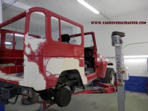 carrocerias raffer restauracion chapa y pintura toyota land cruiser