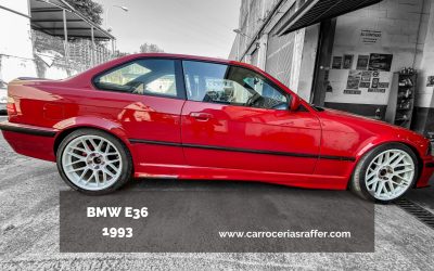 BMW E36 Coupe ´1993 en Rojo 851